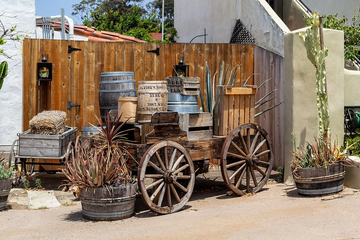 Food stalls and diners inside Liberty Public Market in San Diego — 1
